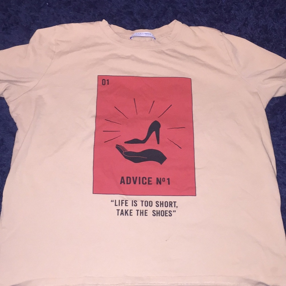 “life is too short take the shoes”